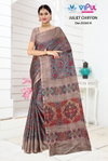 Juliet Chiffon 35265 A To D By Vipul Chiffon Saree Wholesale Clothing Distributors In India

